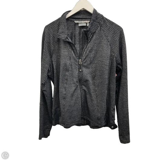 Athletic Jacket By Athleta In Black, Size: Xl
