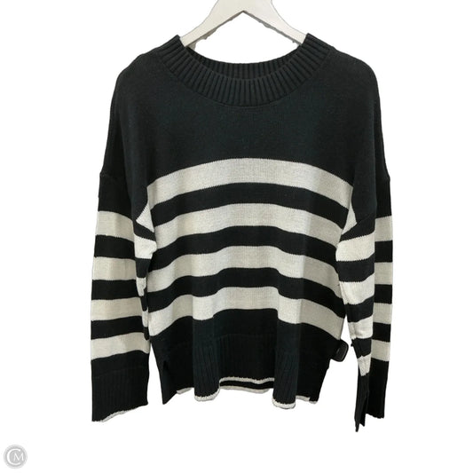 Sweater By Sonoma In Black & White, Size: L