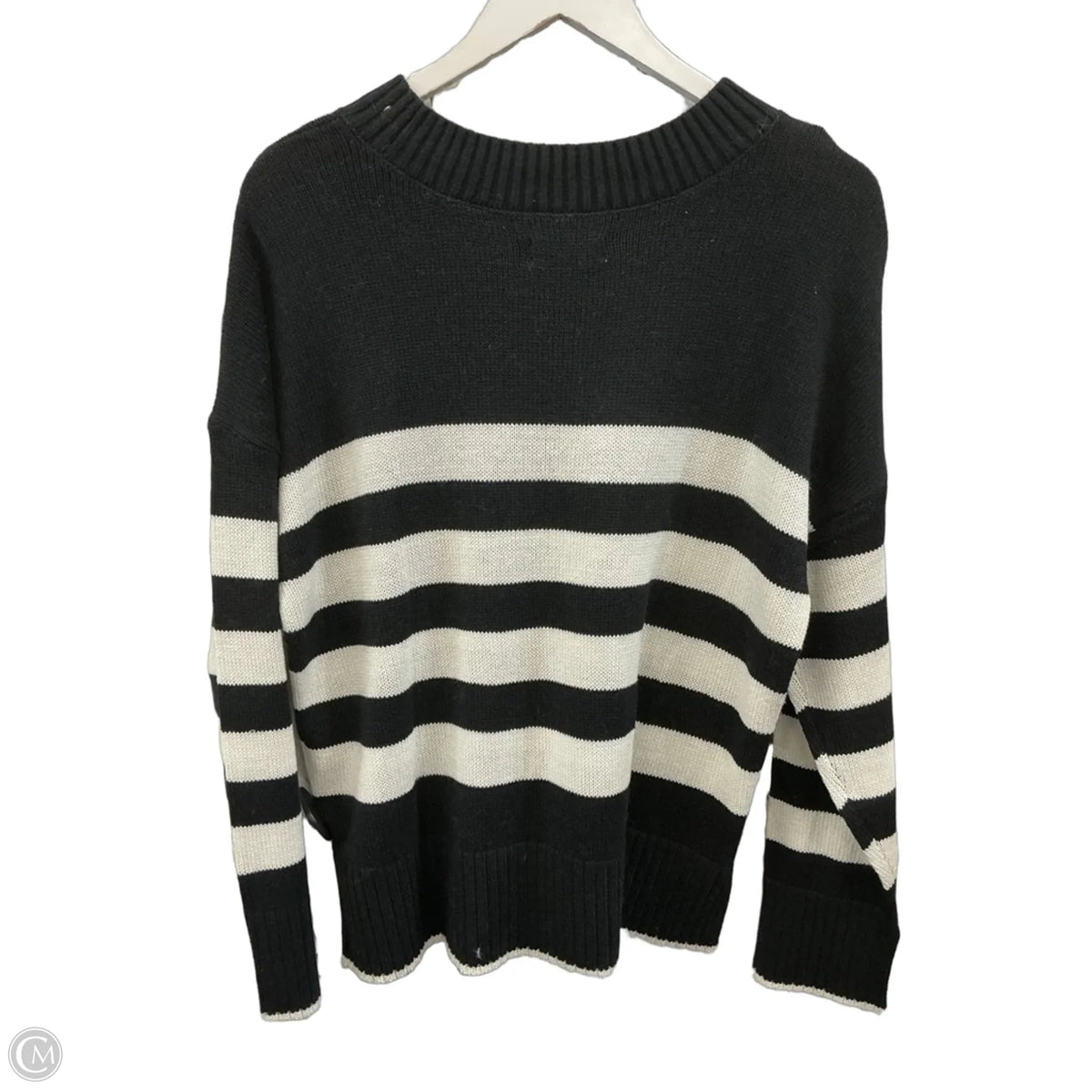 Sweater By Sonoma In Black & White, Size: L