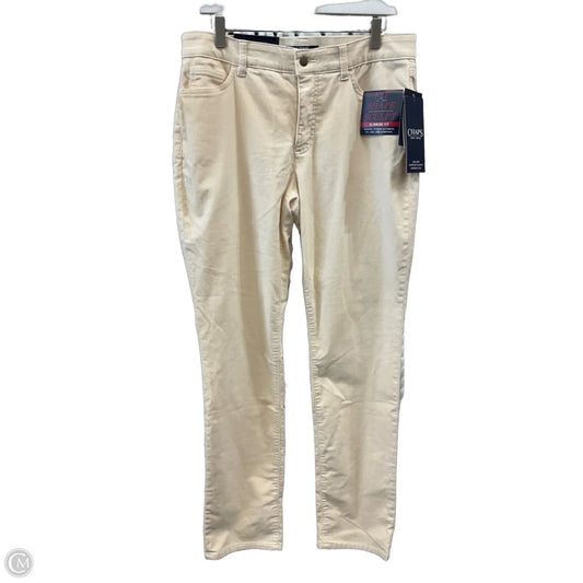 Pants Corduroy By Chaps In Cream, Size: 12