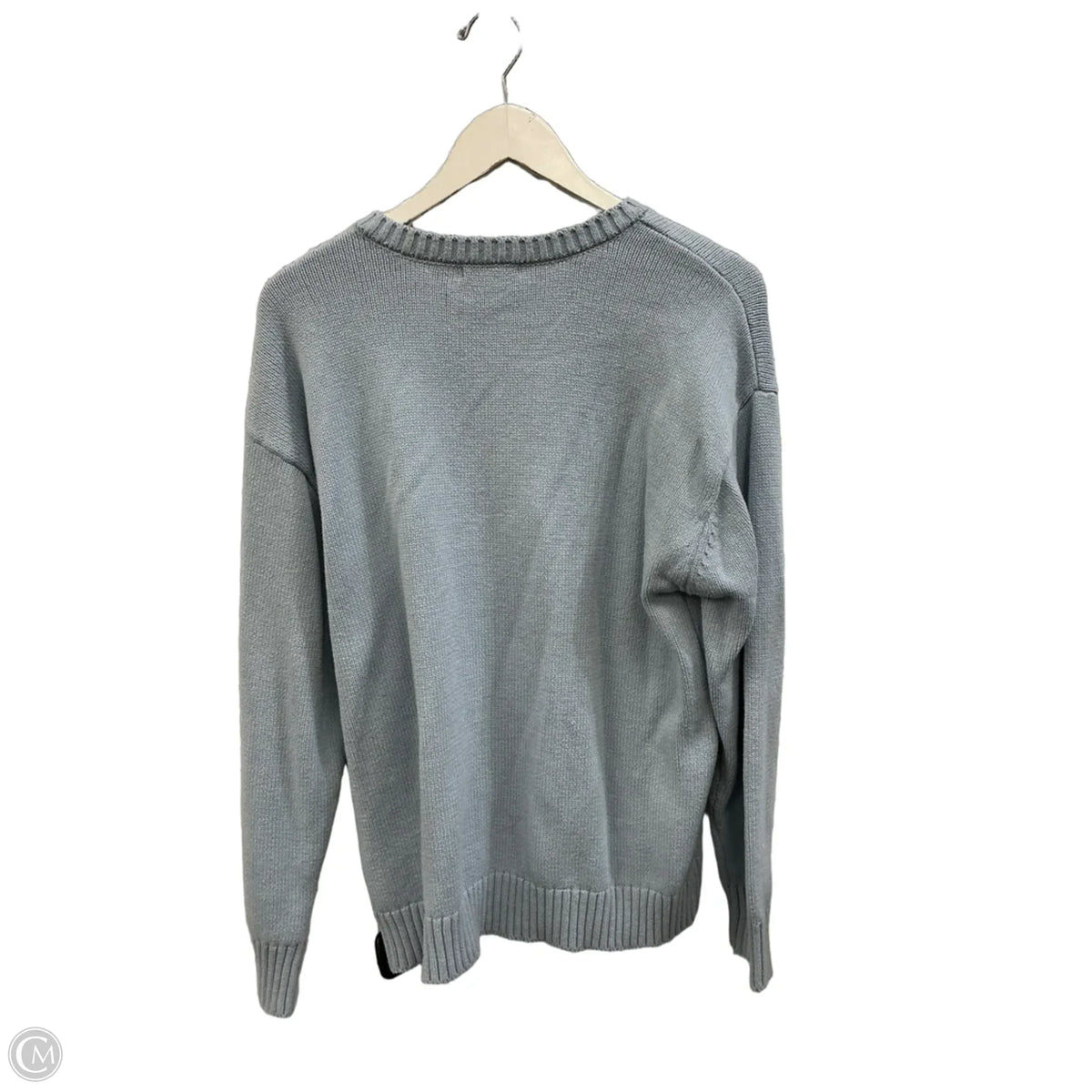 Sweater By Mighty Fine In Blue, Size: Xl