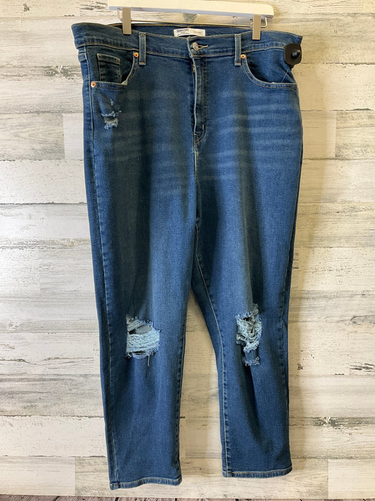 Jeans Relaxed/boyfriend By Levis  Size: 18