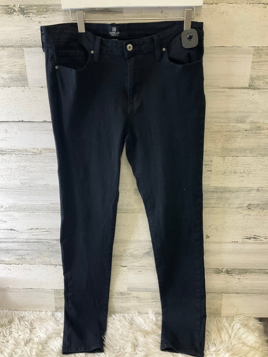 Jeans Skinny By Just Black In Black, Size: 10