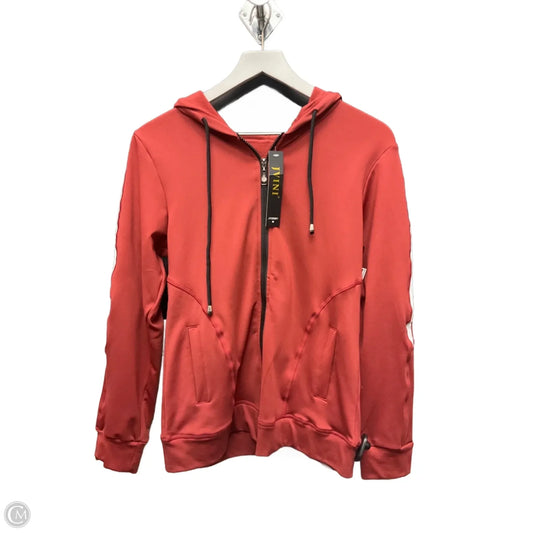Athletic Jacket By Clothes Mentor In Orange, Size: M