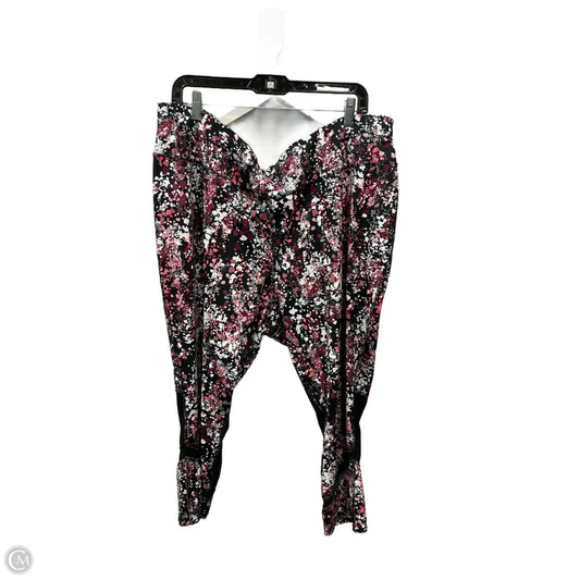 Athletic Capris By Xersion In Purple, Size: 3x