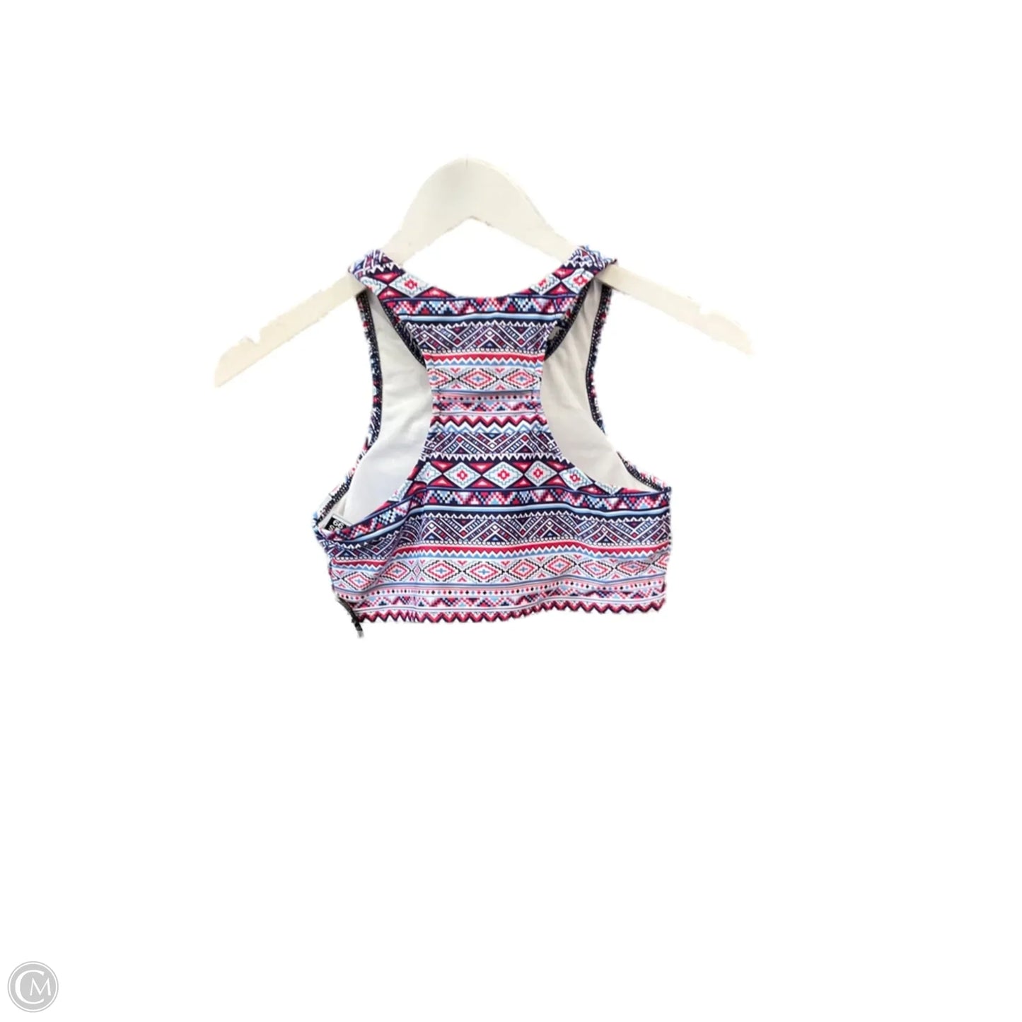 Swimsuit 2pc By Clothes Mentor In Blue & Red & White, Size: S