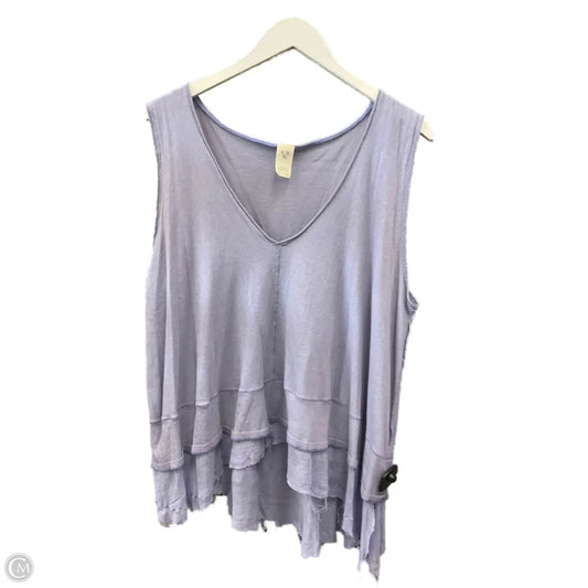 Top Sleeveless By We The Free In Purple, Size: L