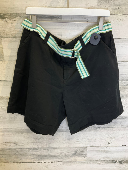 Black Shorts Cherokee, Size 16