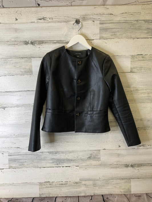 Jacket Other By Ann Taylor In Black, Size: 0