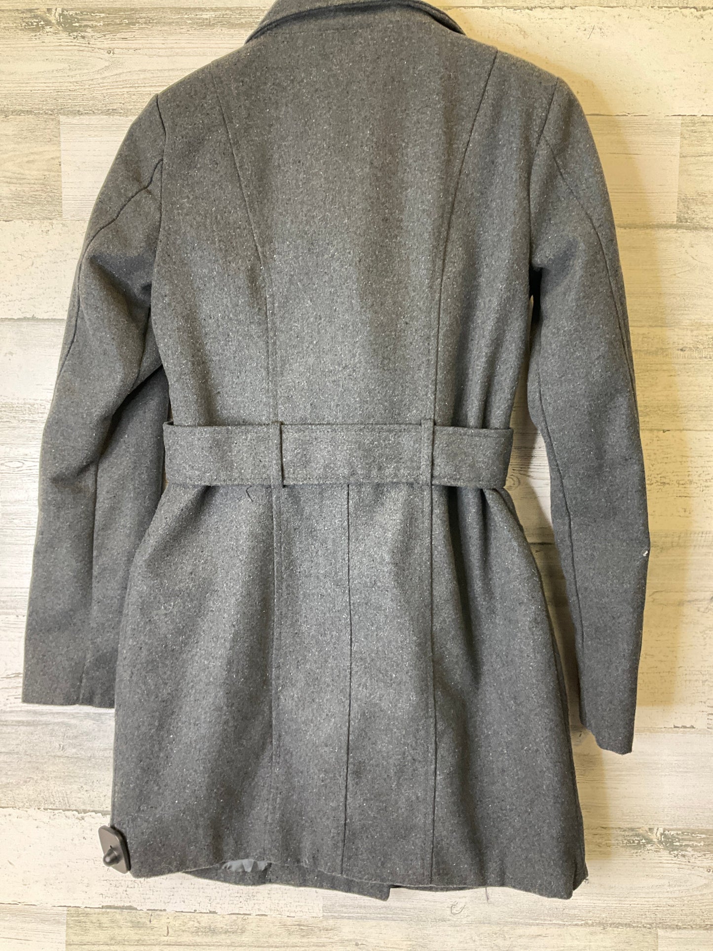 Coat Wool By New Look In Grey, Size: S