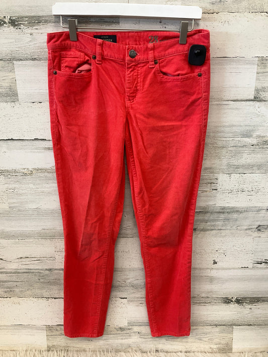 Pants Corduroy By J. Crew In Orange, Size: 6