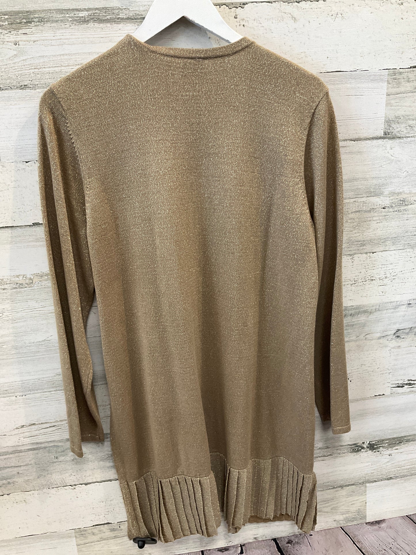 Cardigan By Chicos In Gold, Size: L