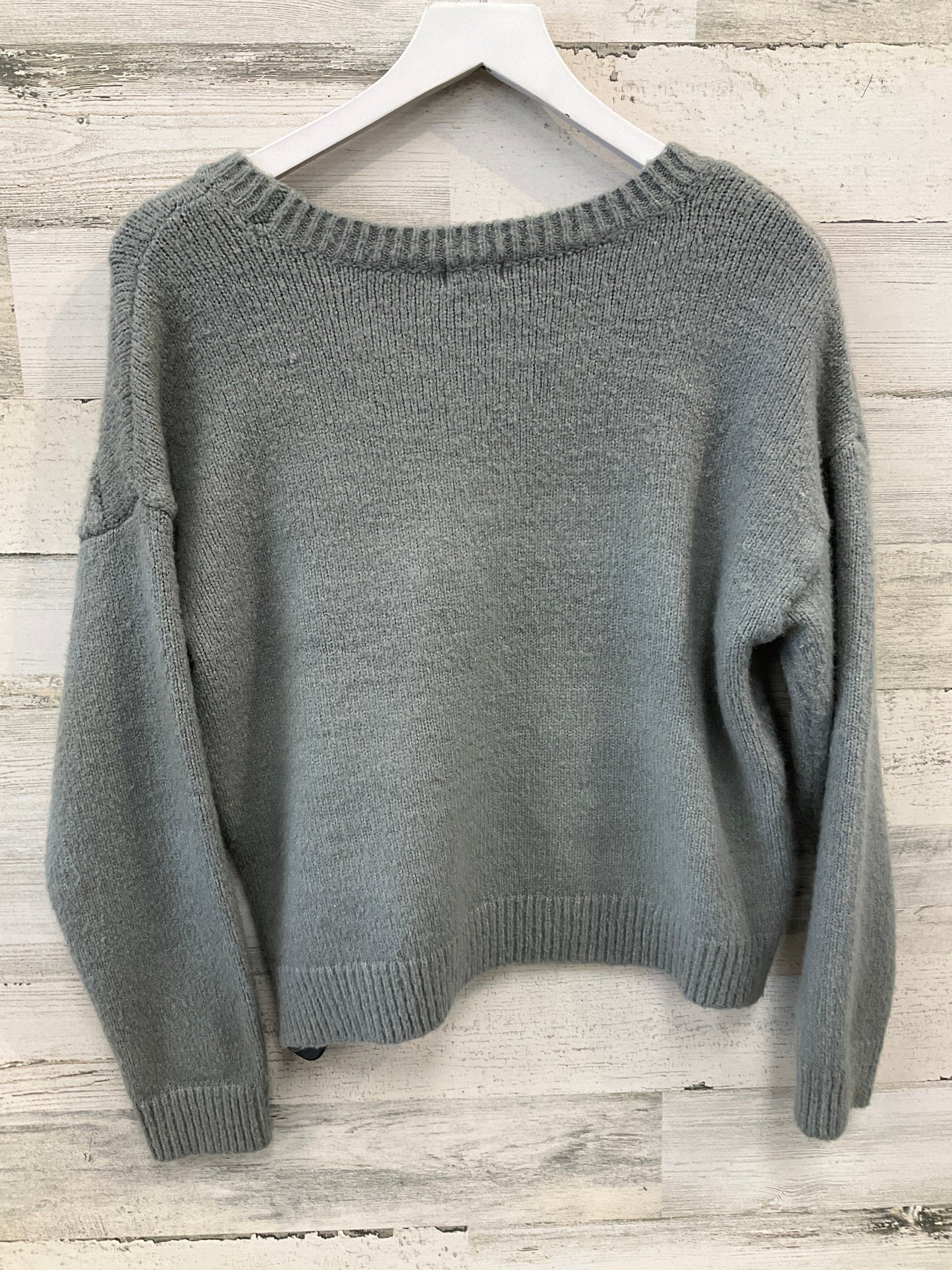 Sweater By Ana In Grey, Size: L