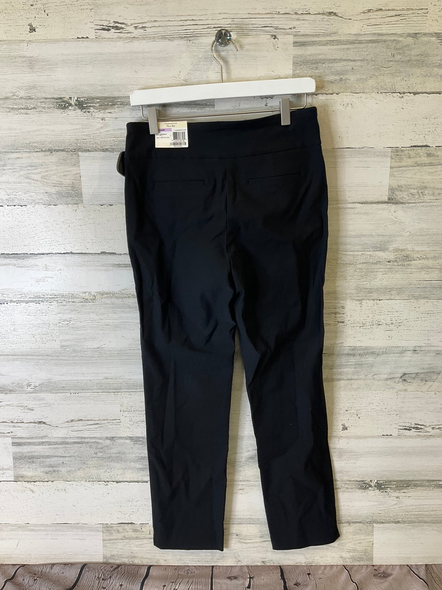 Pants Leggings By Charter Club In Black, Size: S