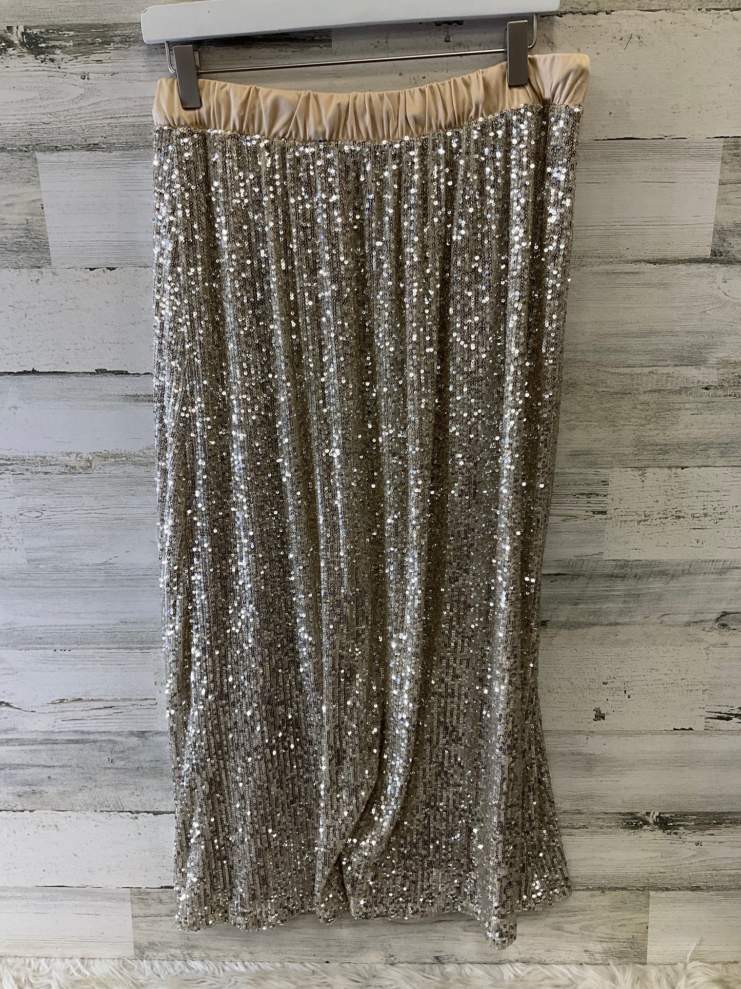 Skirt Maxi By Ophelia Roe In Gold, Size: M