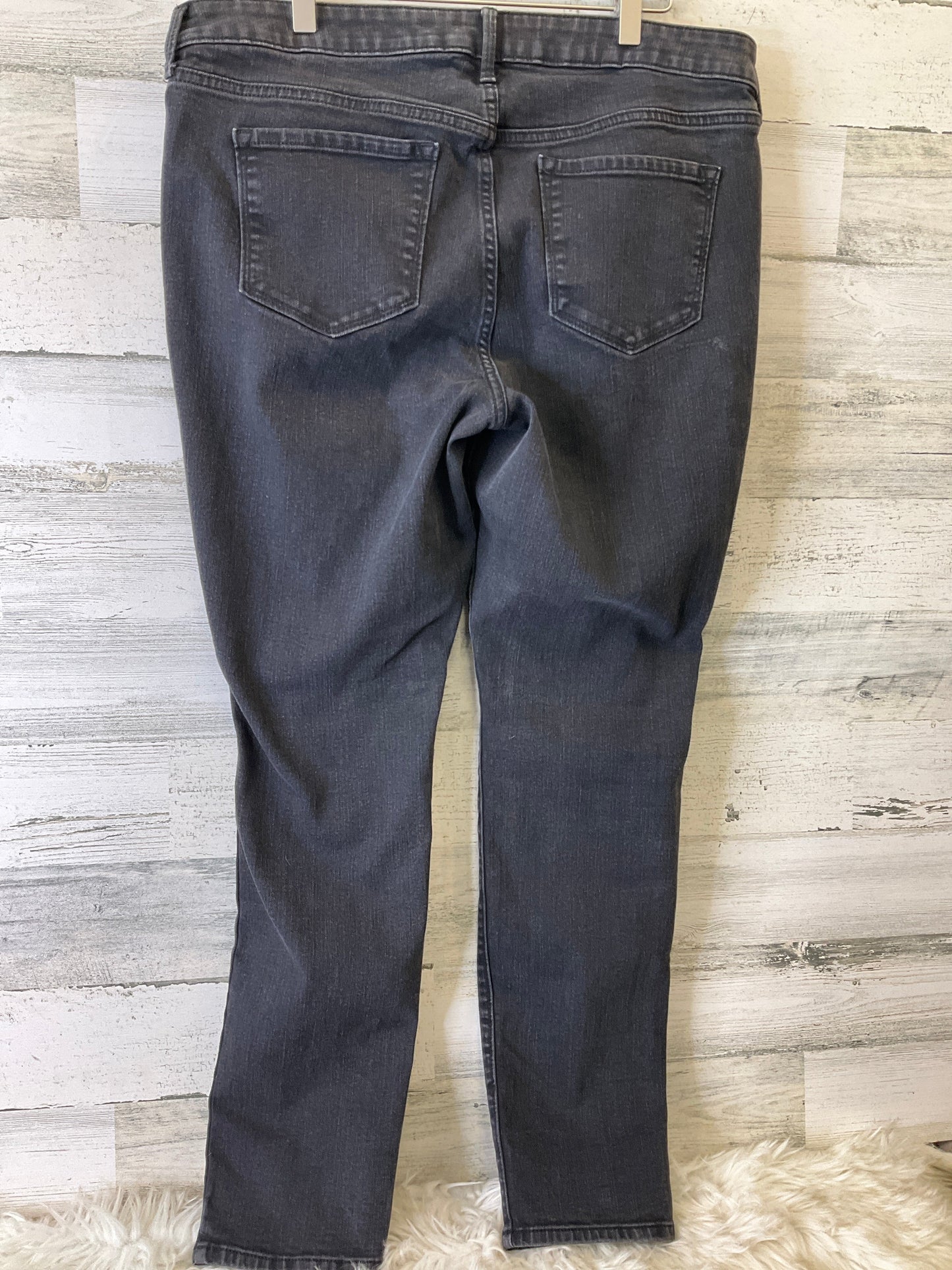 Jeans Straight By Old Navy In Black, Size: 16l