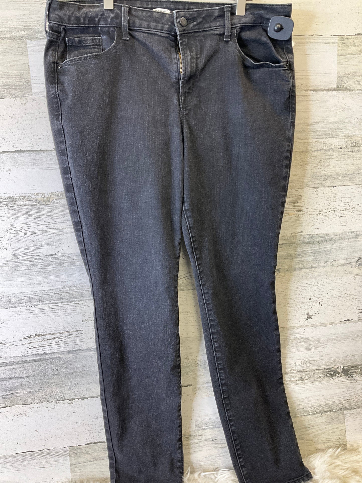 Jeans Straight By Old Navy In Black, Size: 16l