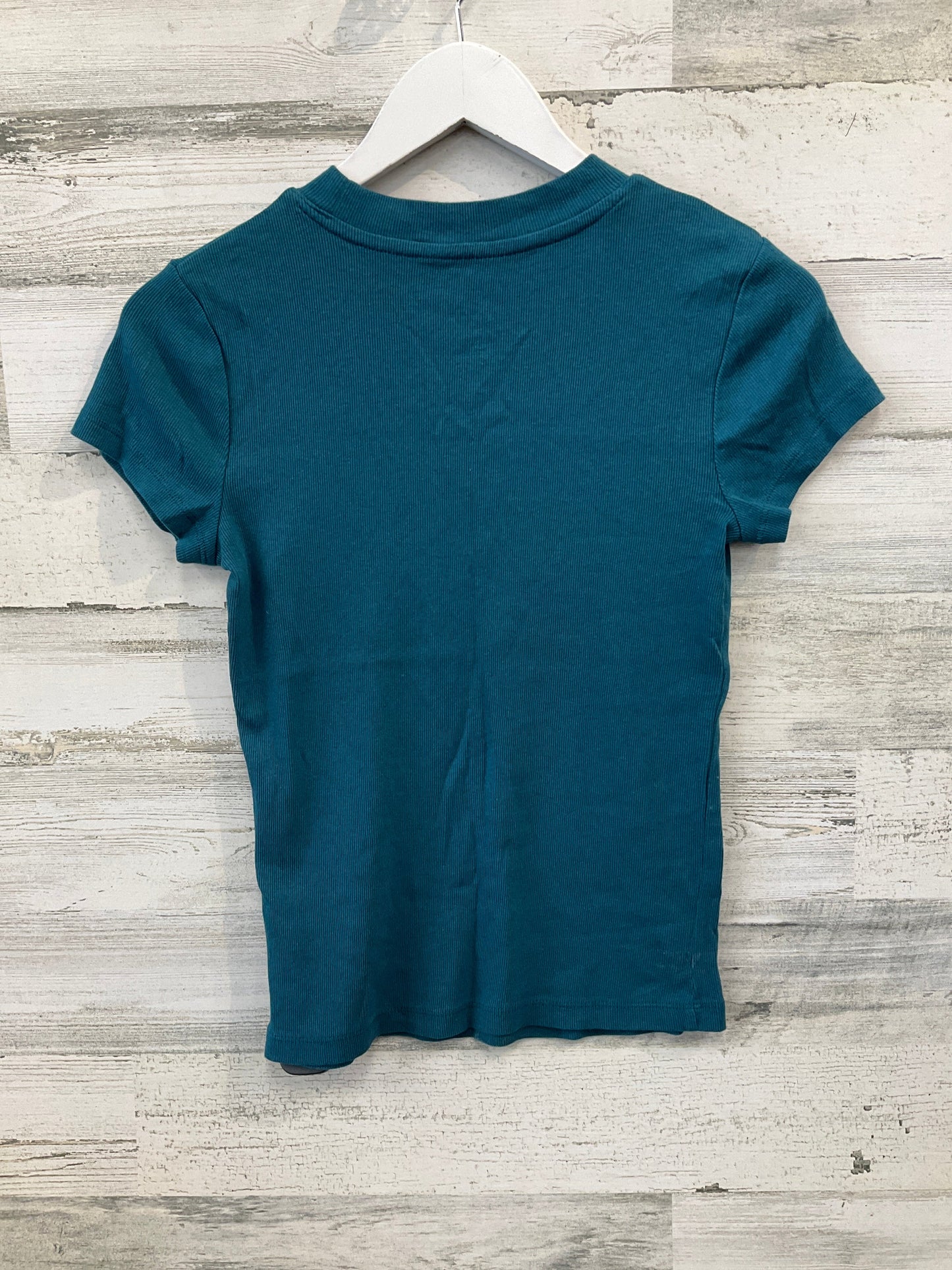 Top Short Sleeve By A New Day In Teal, Size: S