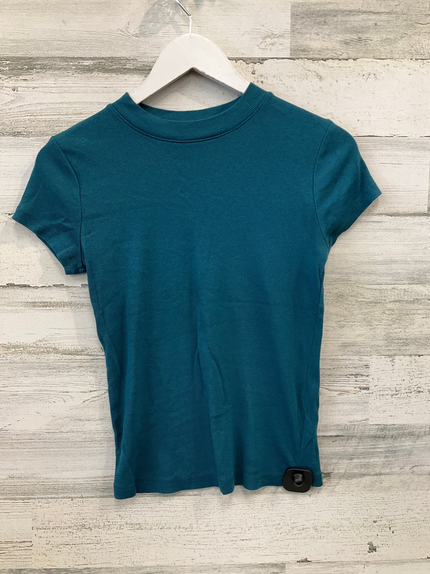 Top Short Sleeve By A New Day In Teal, Size: S