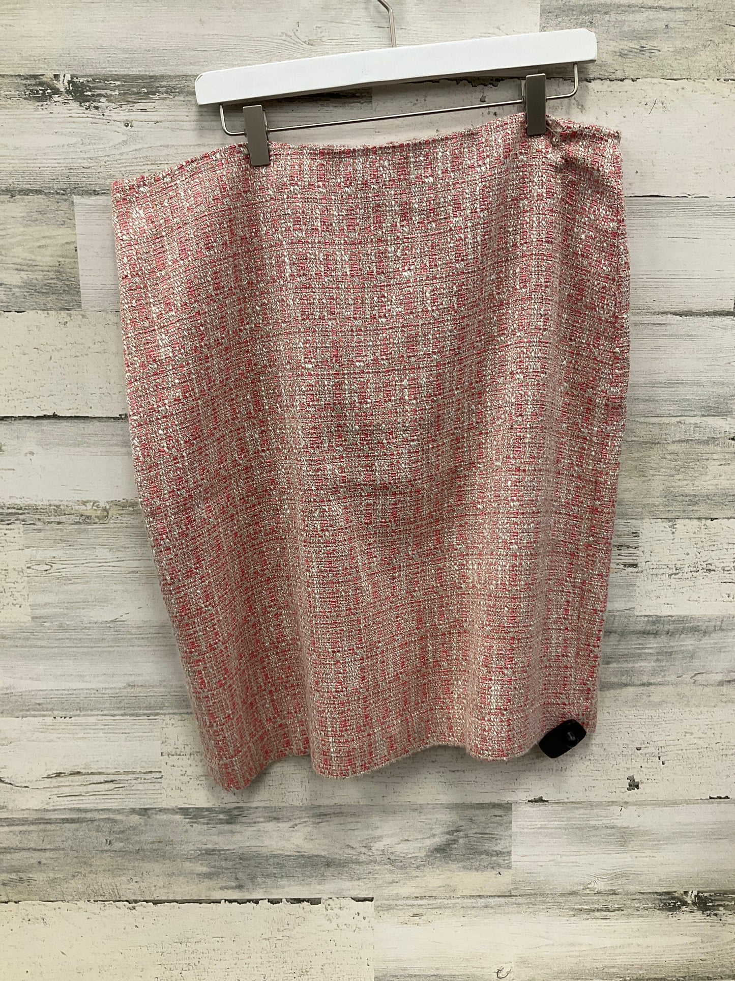 Skirt Mini & Short By Talbots In Pink, Size: Xl