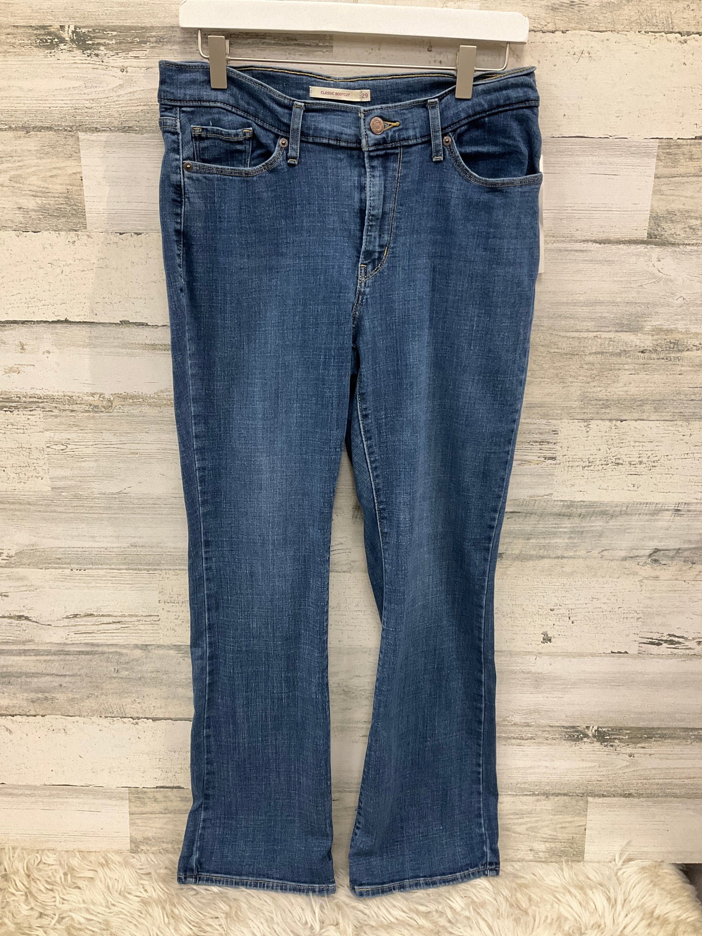 Jeans Flared By Levis In Blue, Size: 8l