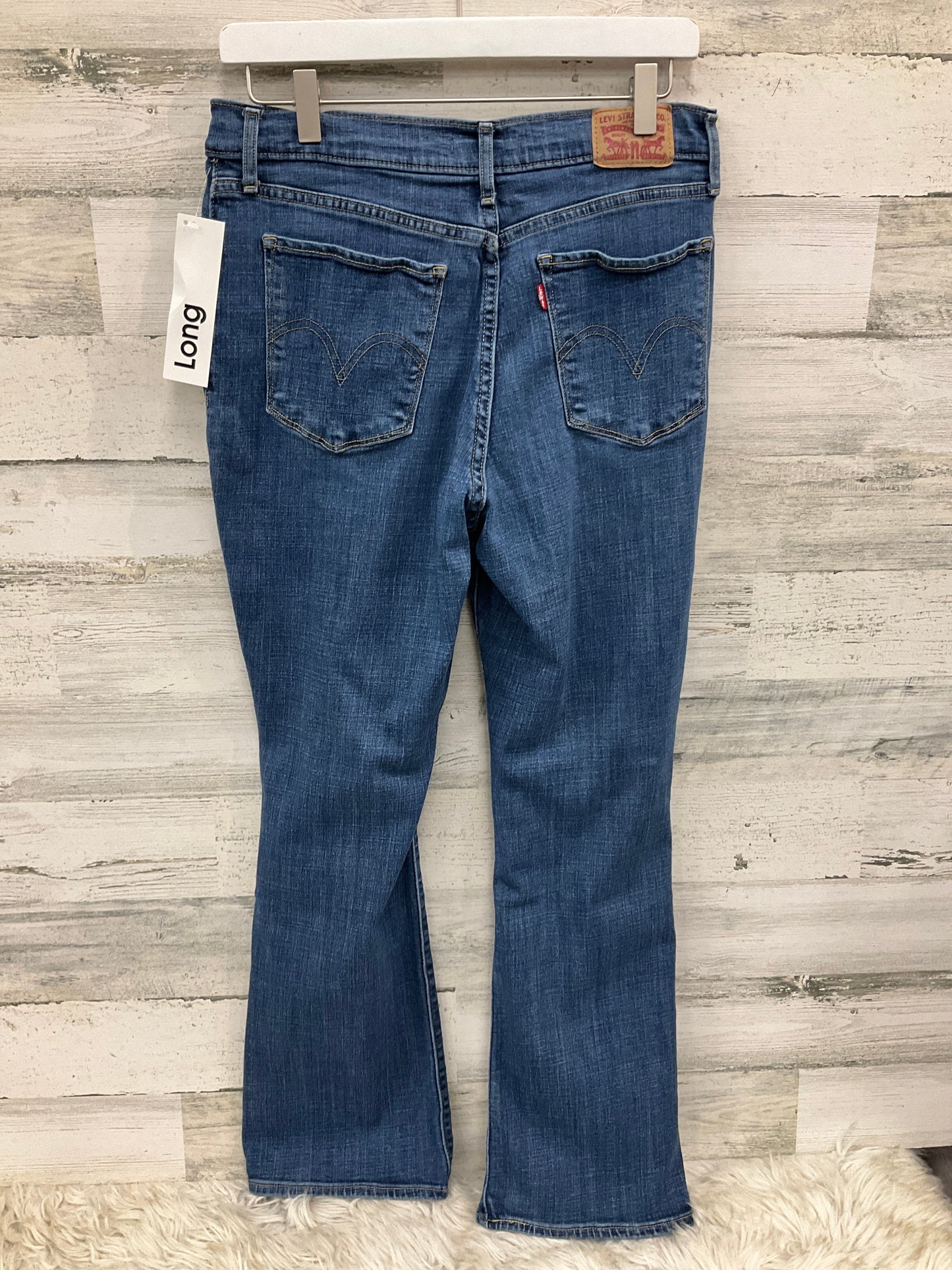 Jeans Flared By Levis In Blue, Size: 8l