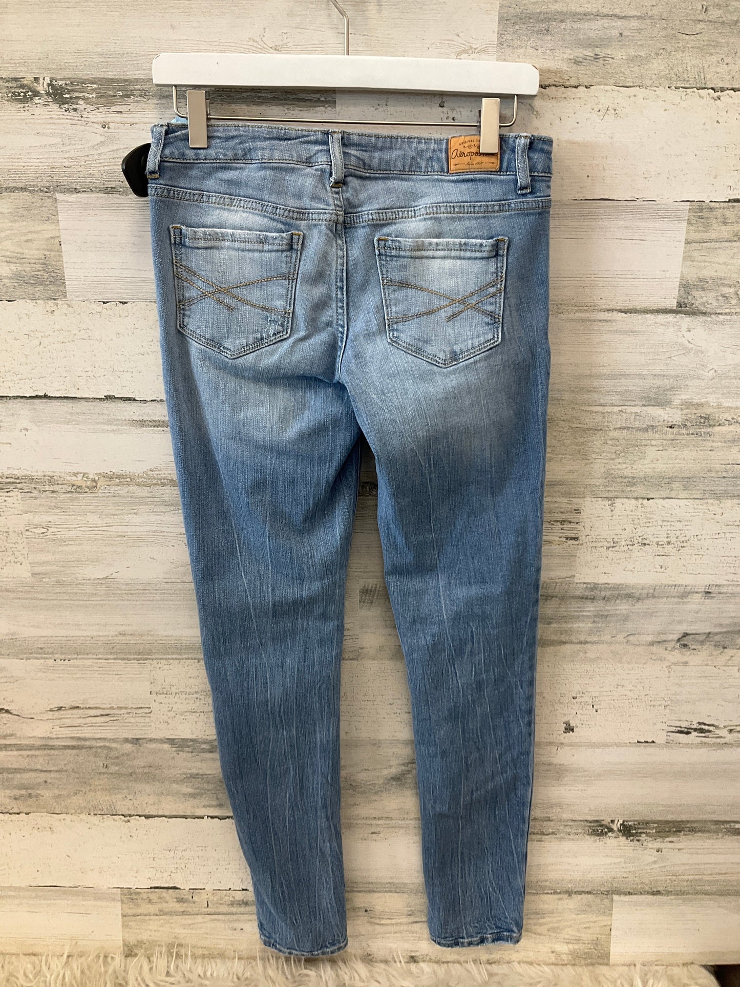 Jeans Straight By Aeropostale In Blue, Size: 4