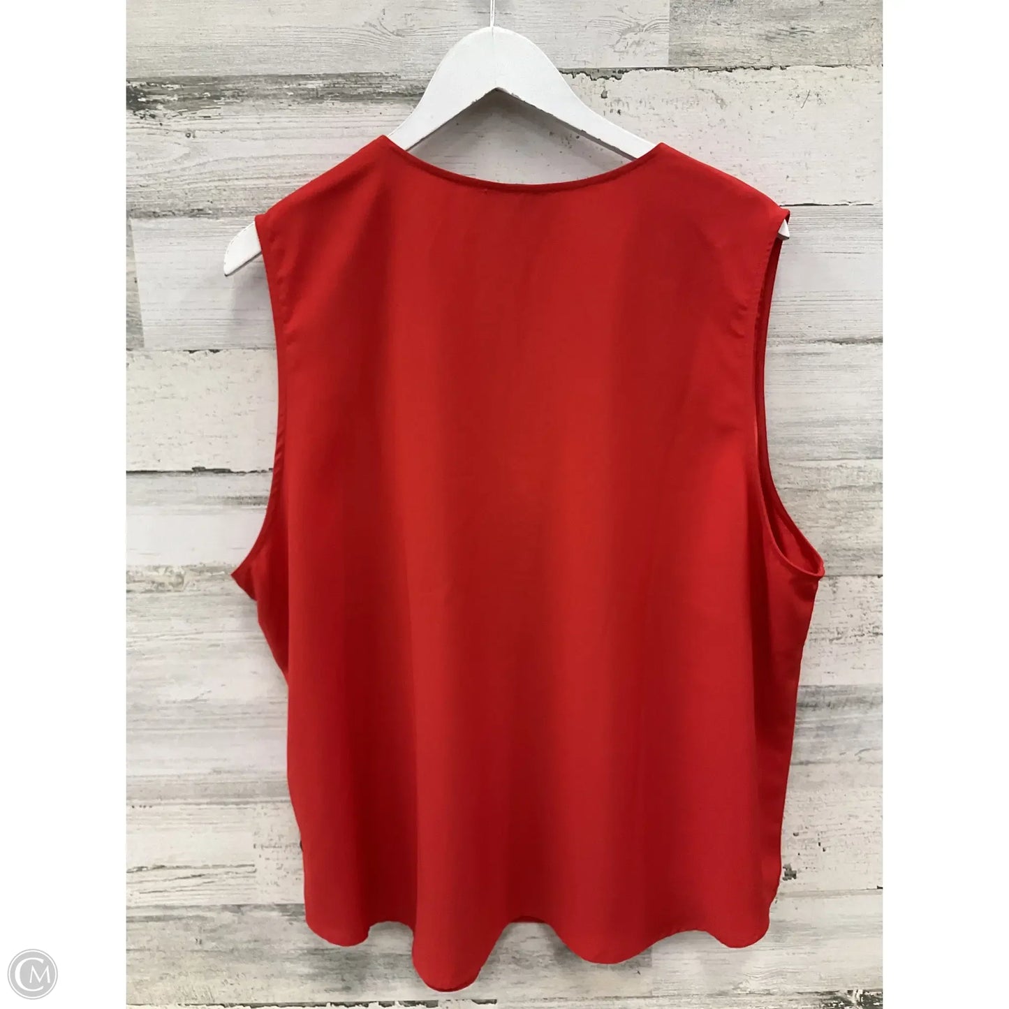 Top Sleeveless By J. Crew In Orange, Size: 2x