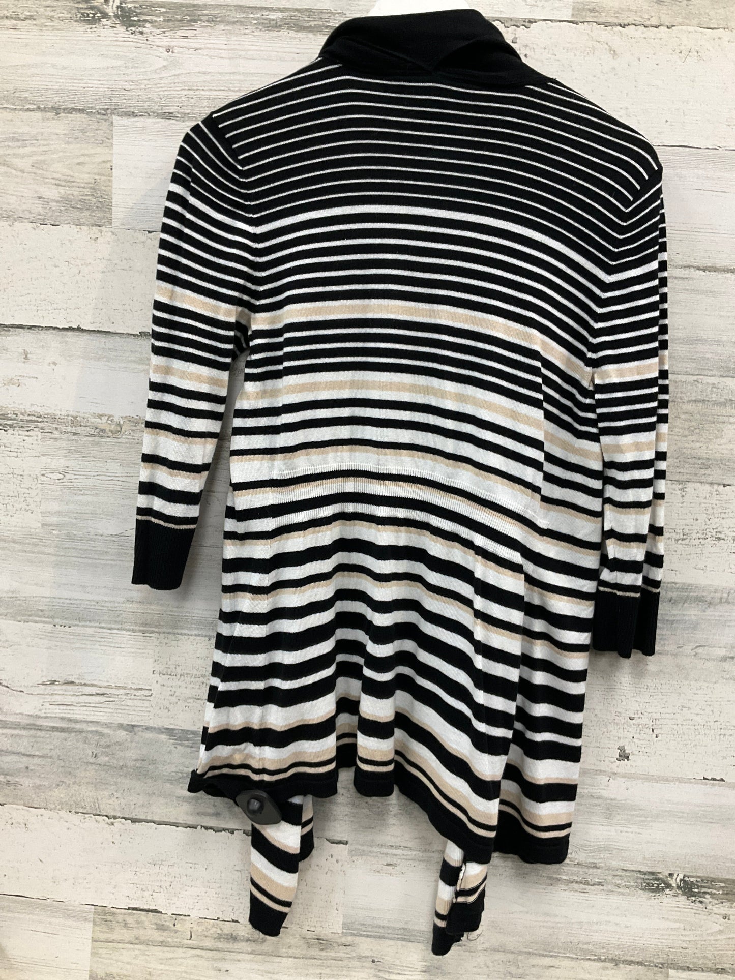 Cardigan By White House Black Market In Black & White, Size: M