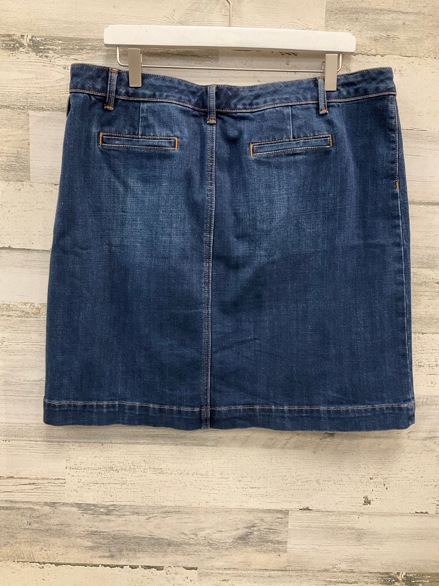 Skirt Mini & Short By Talbots In Blue, Size: 16