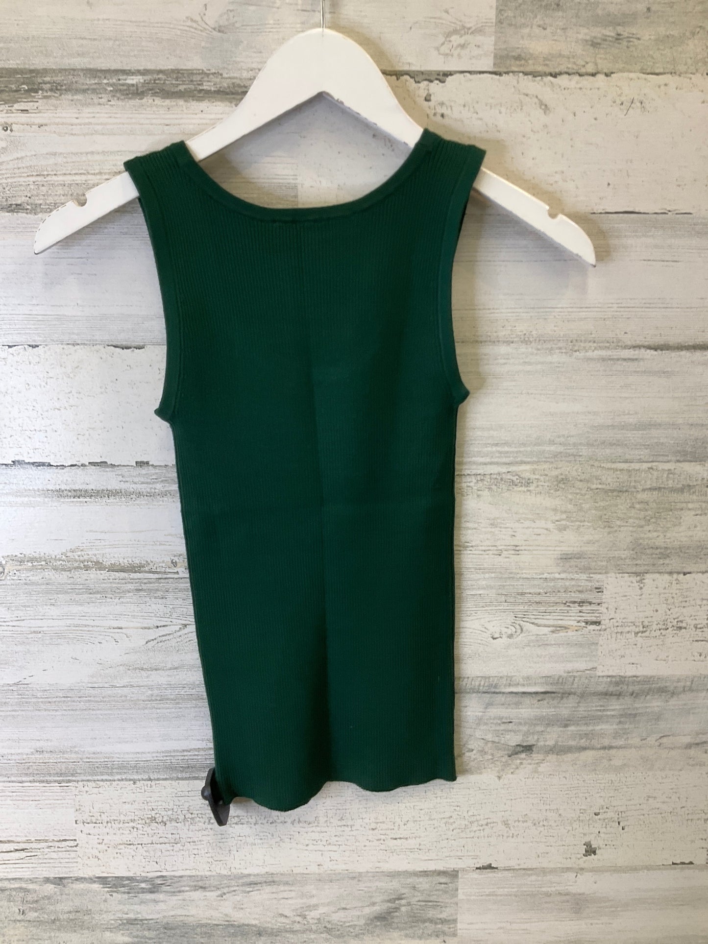 Top Sleeveless By Loft In Green, Size: Xs