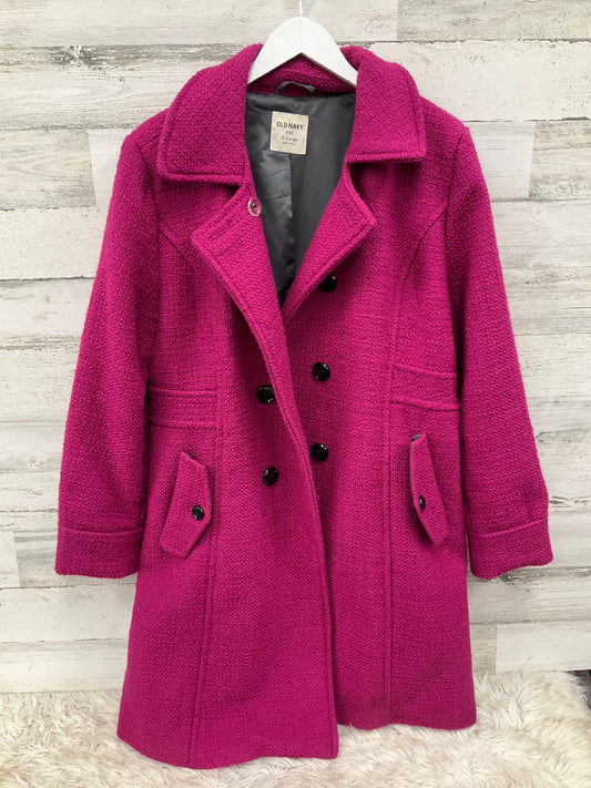 Coat Wool By Old Navy In Pink, Size: Xl