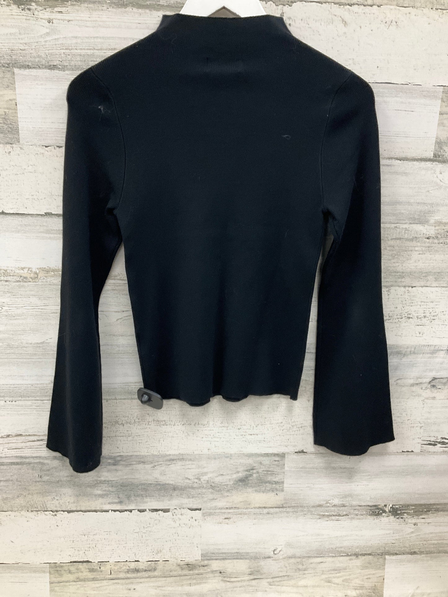 Top Long Sleeve By Maeve In Black, Size: S