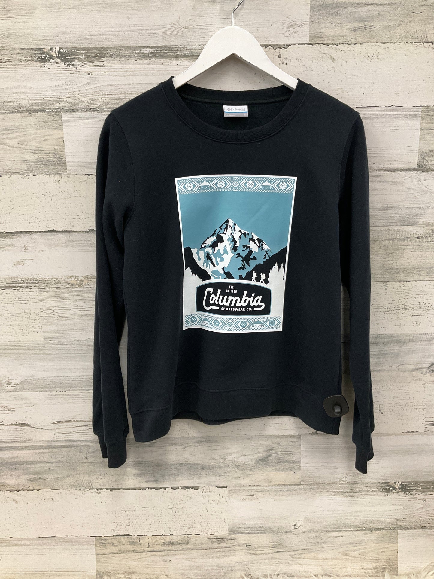 Sweatshirt Crewneck By Columbia In Black, Size: S