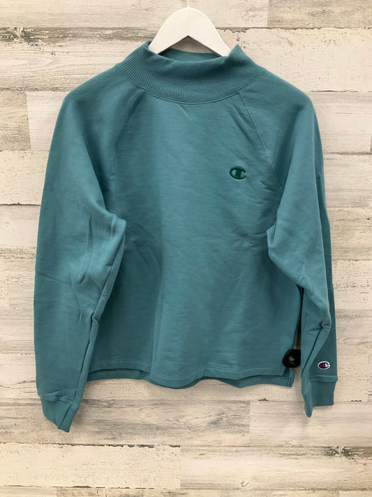 Sweatshirt Crewneck By Champion In Green, Size: M