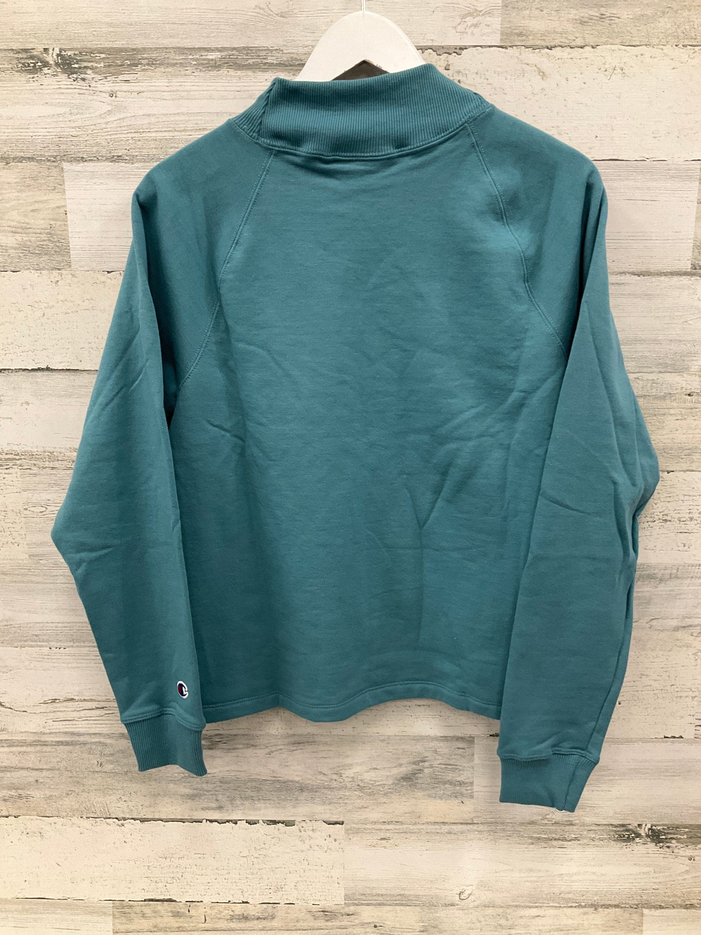 Sweatshirt Crewneck By Champion In Green, Size: M