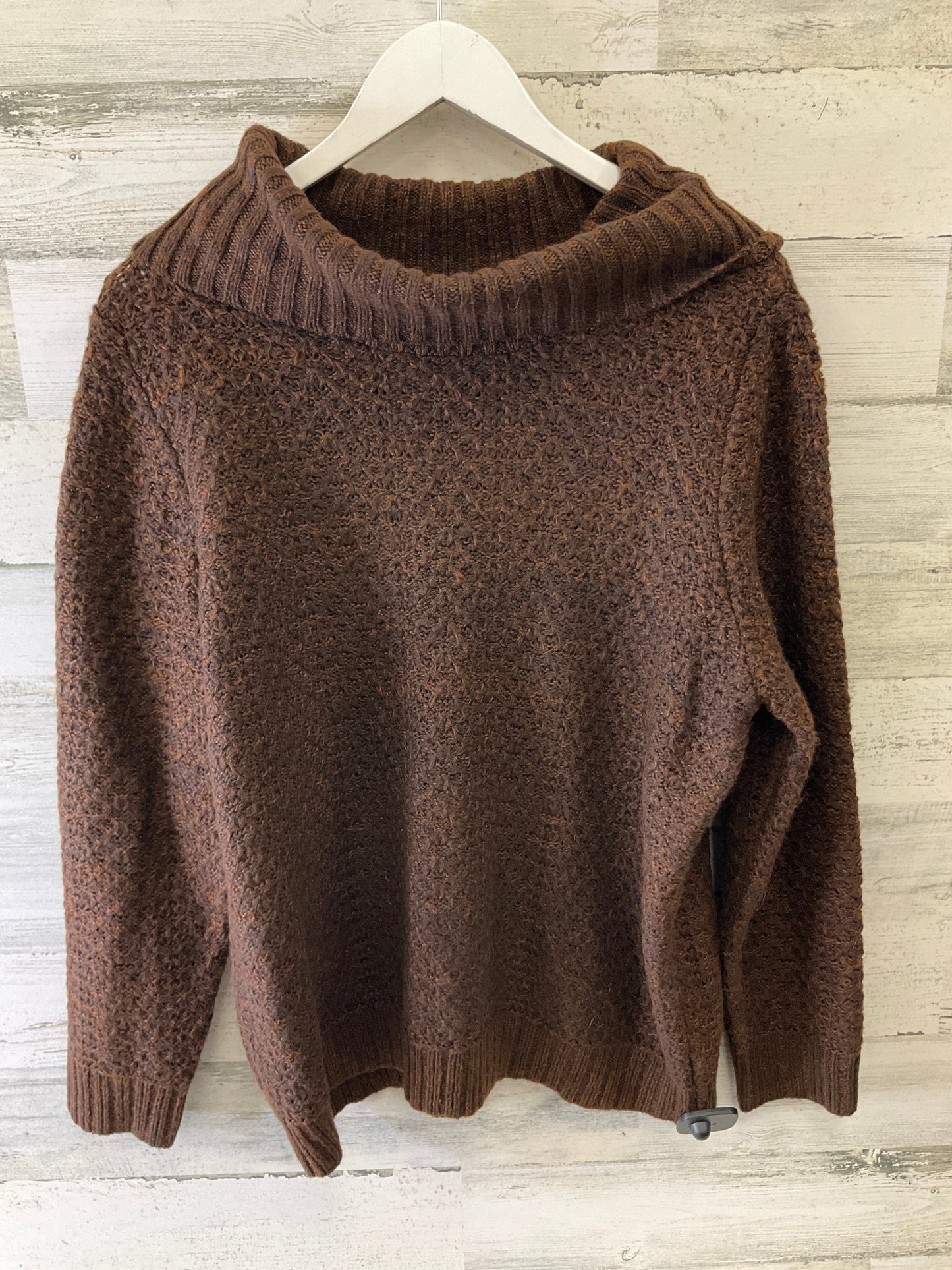 Sweater By Christopher And Banks In Brown, Size: Xl