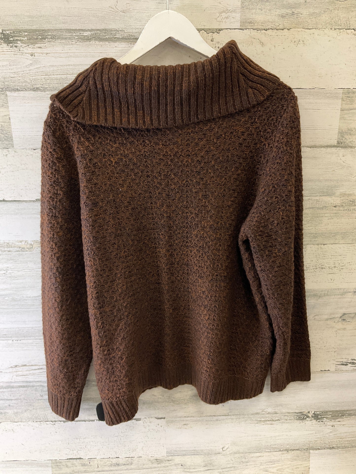 Sweater By Christopher And Banks In Brown, Size: Xl