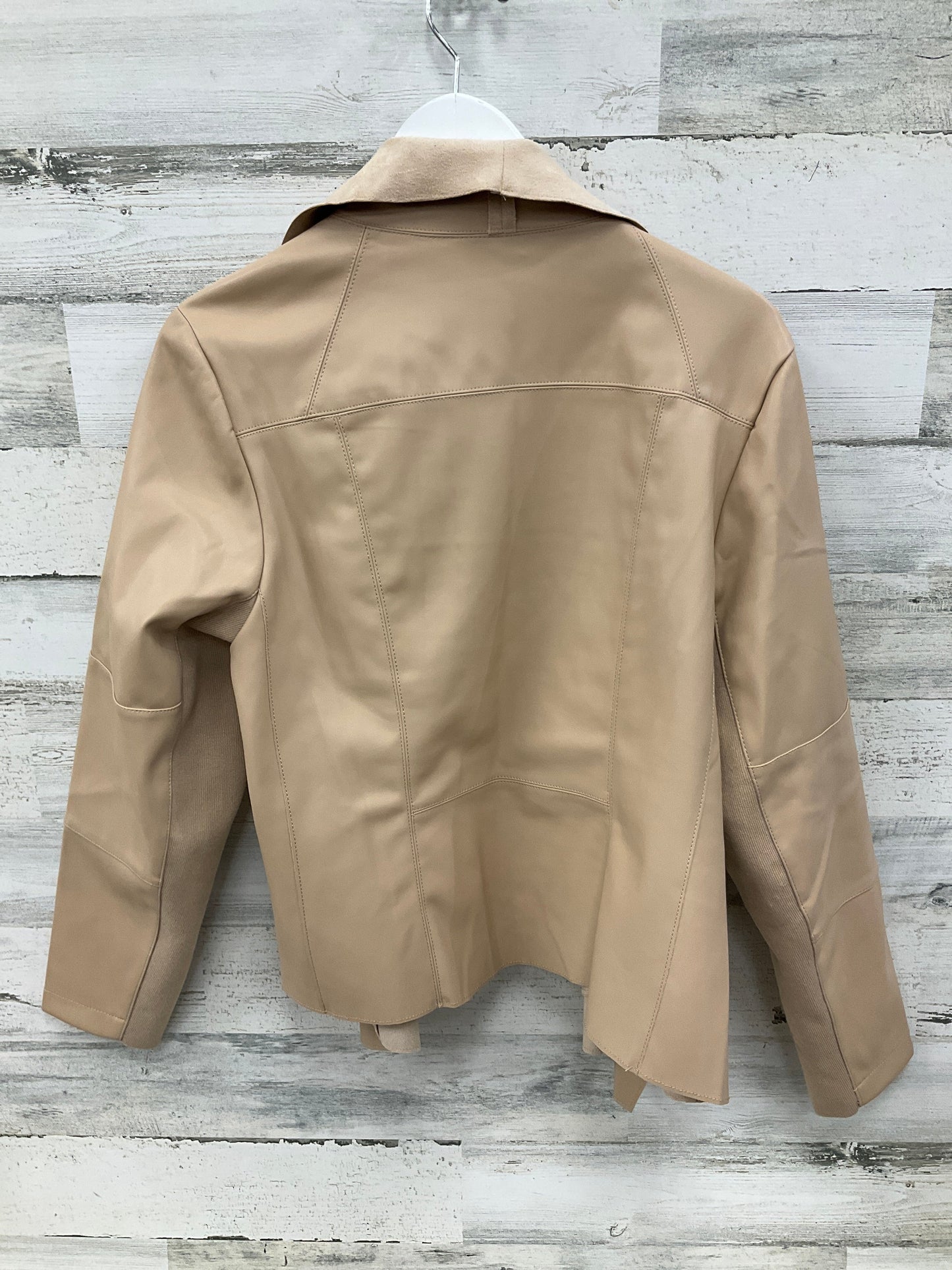 Jacket Other By Clothes Mentor In Tan, Size: 1x