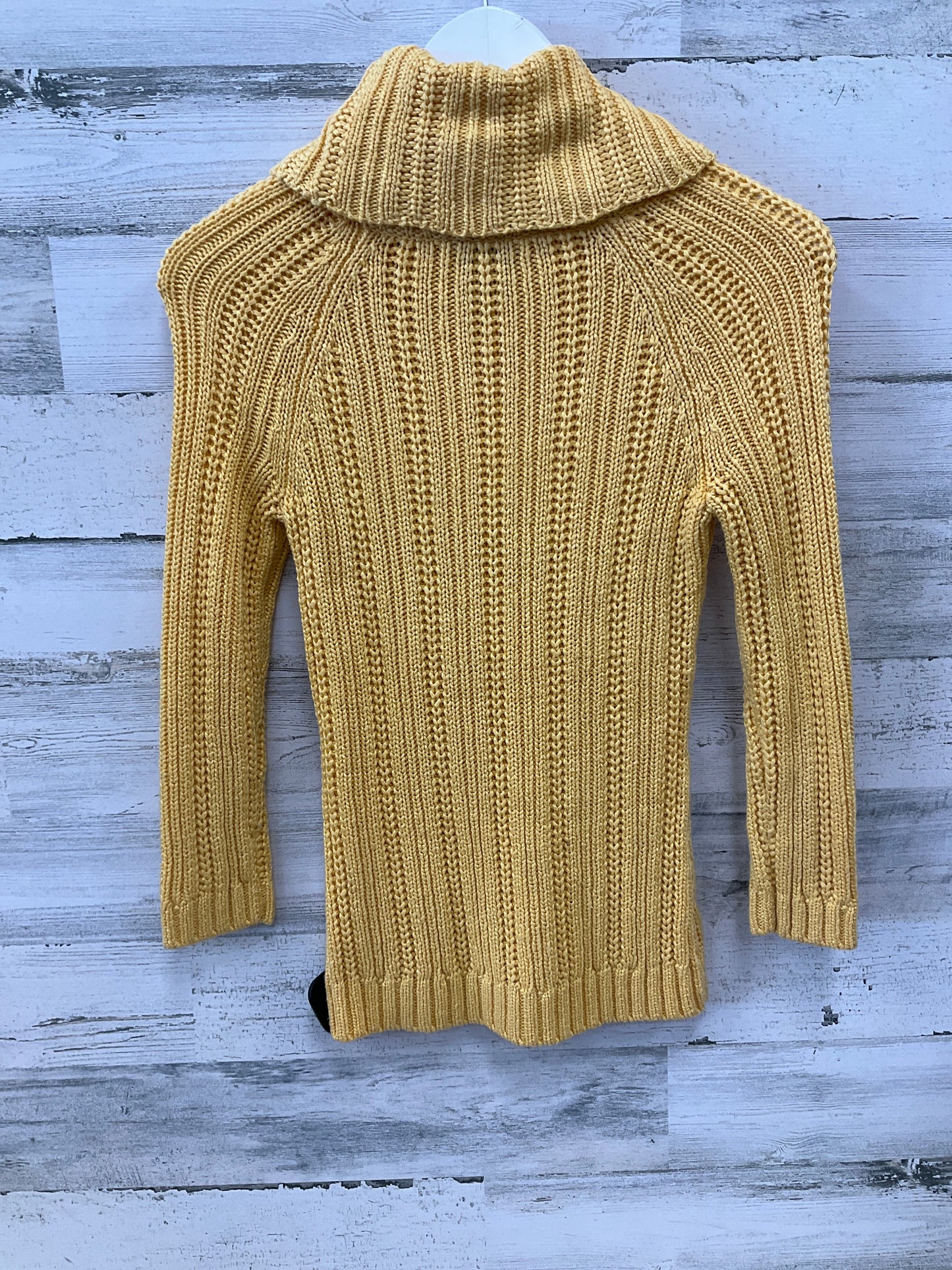 Sweater By Loft In Yellow, Size: S