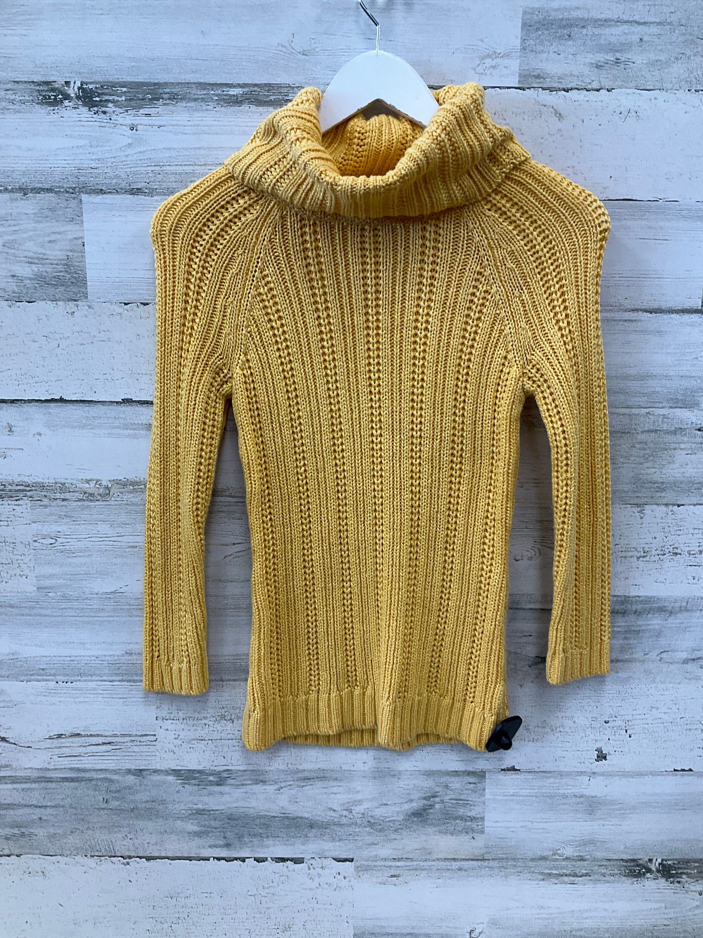 Sweater By Loft In Yellow, Size: S