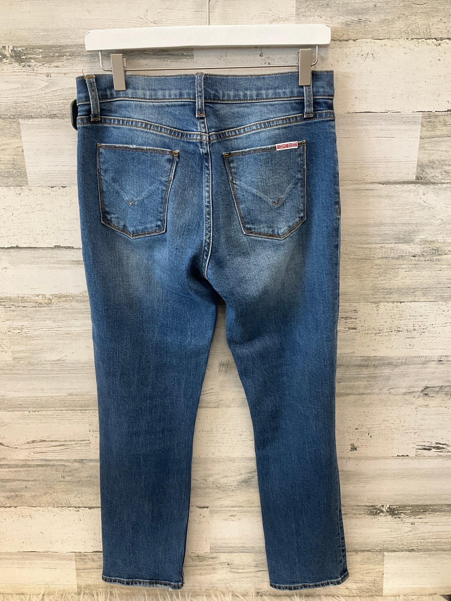 Jeans Straight By Hudson In Blue, Size: 4