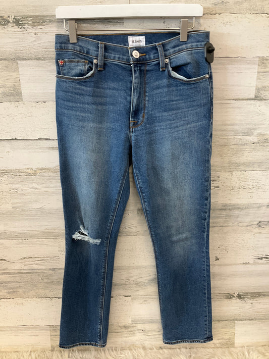 Jeans Straight By Hudson In Blue, Size: 4