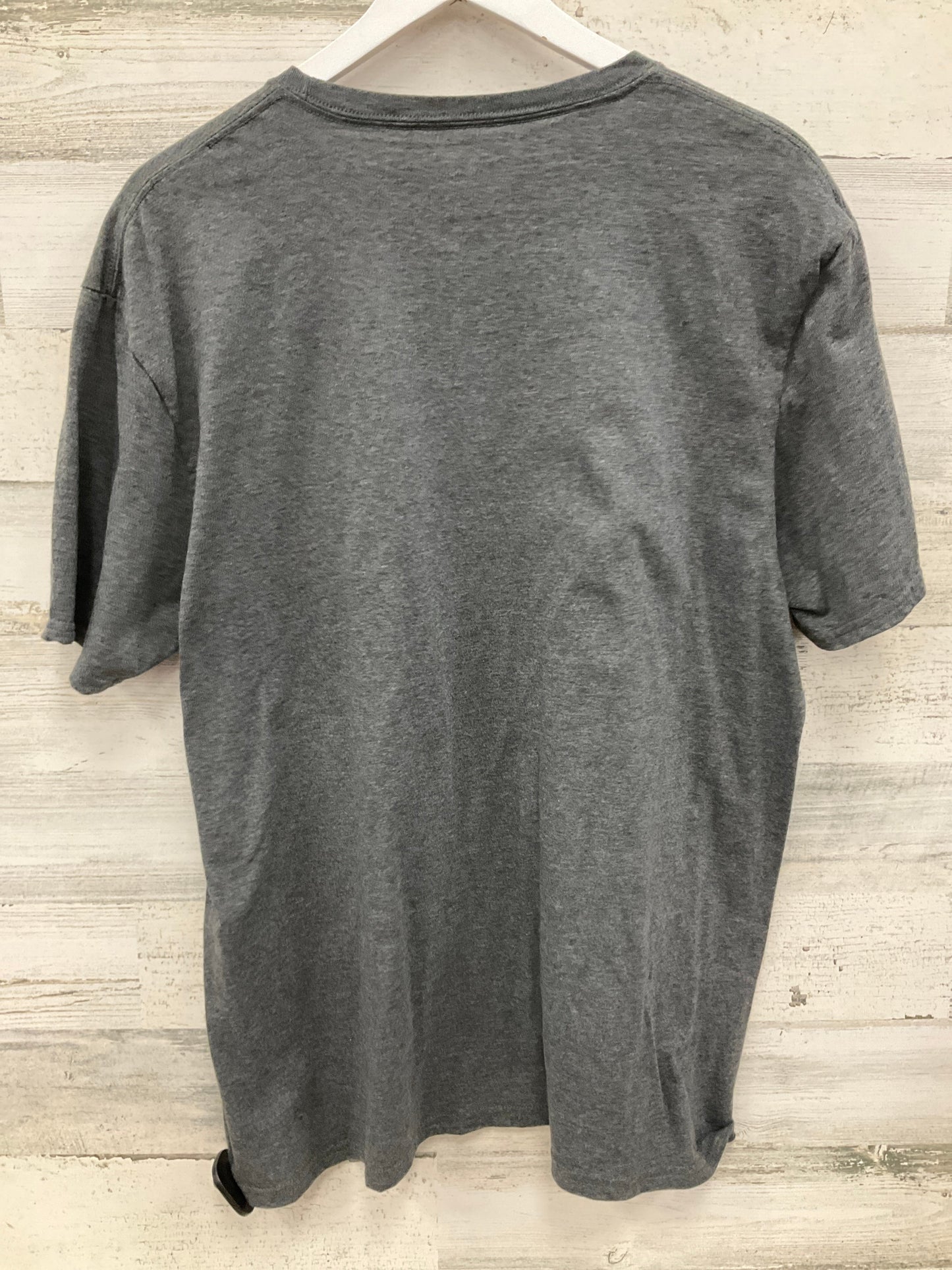 Top Short Sleeve By Clothes Mentor In Grey, Size: Xl