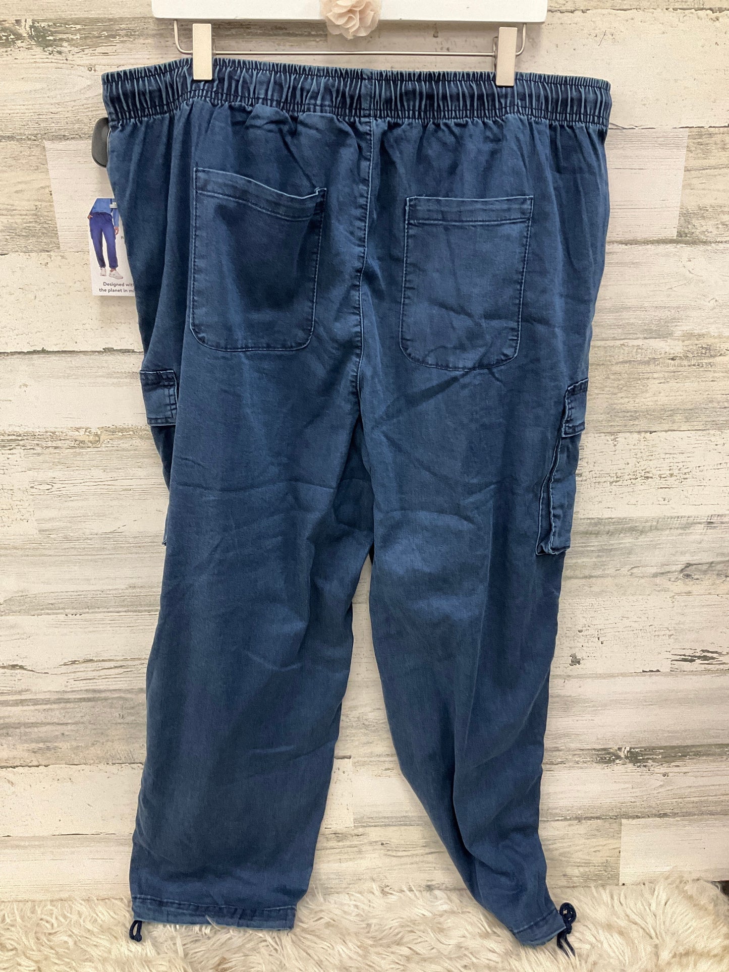 Jeans Straight By Time And Tru In Blue, Size: 16