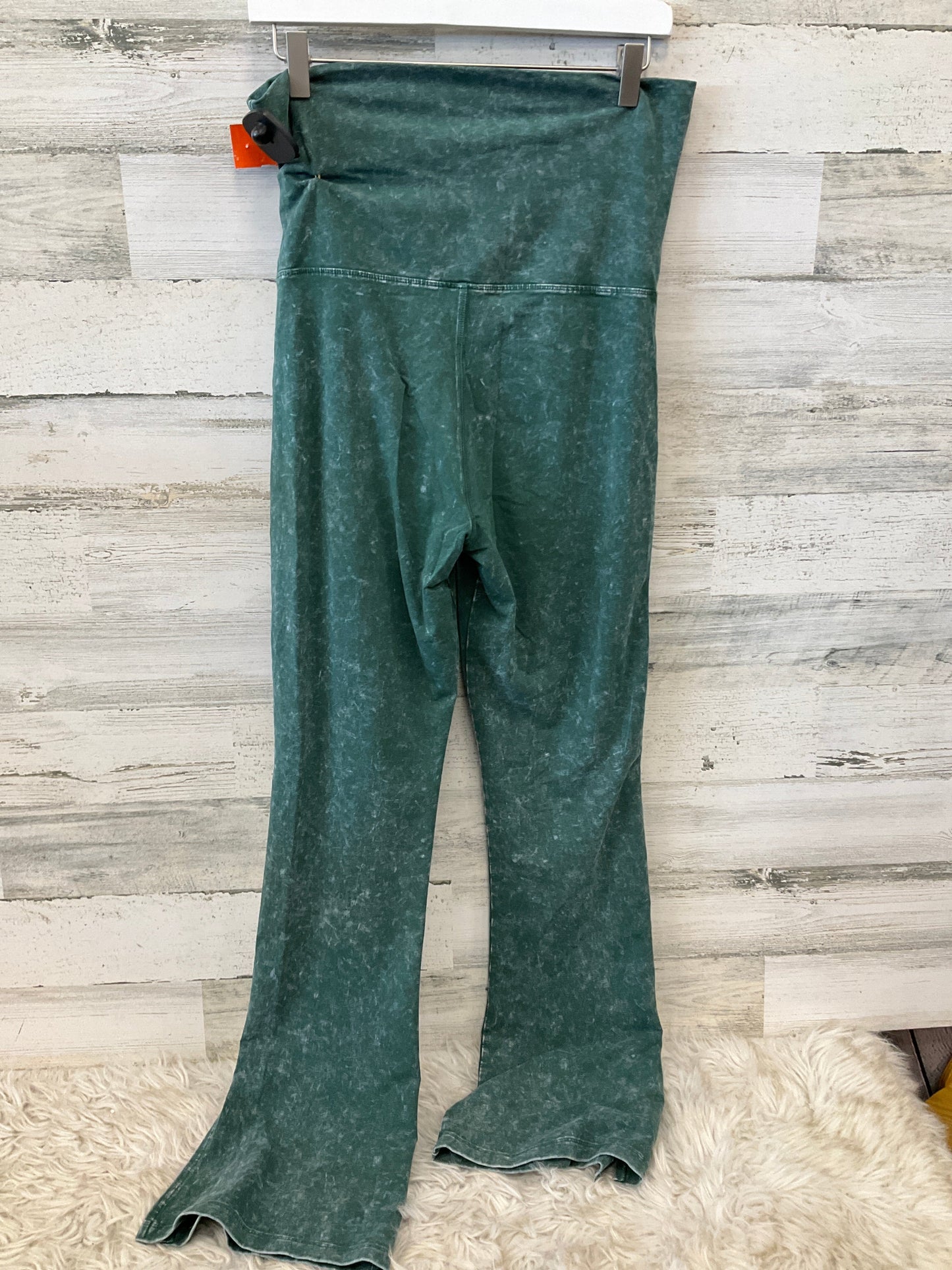 Pants Leggings By Pink In Green, Size: L