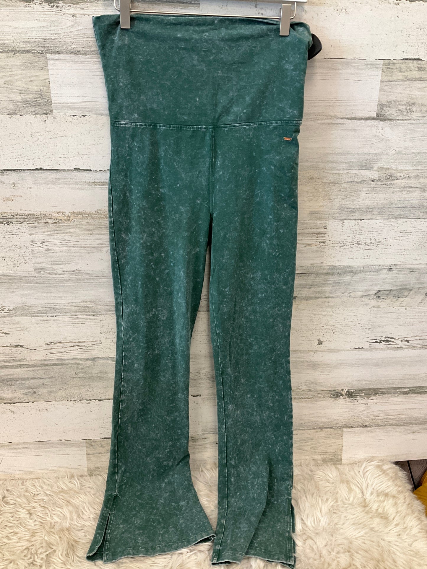 Pants Leggings By Pink In Green, Size: L