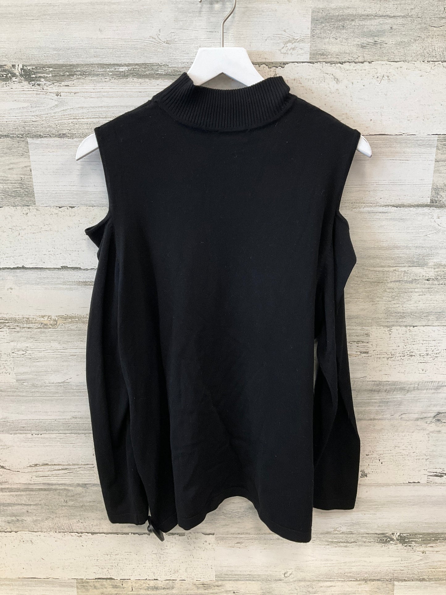 Sweater By Susan Graver In Black, Size: 1x