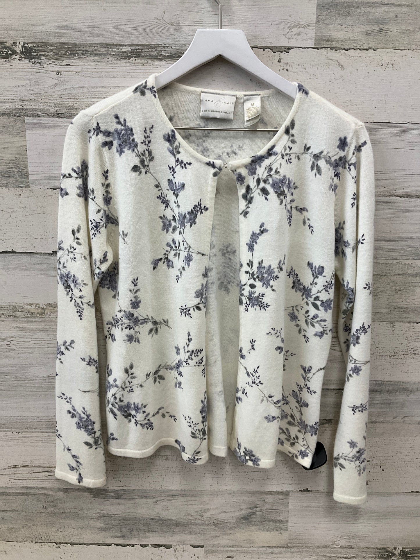 Cardigan By Emma James In White, Size: M