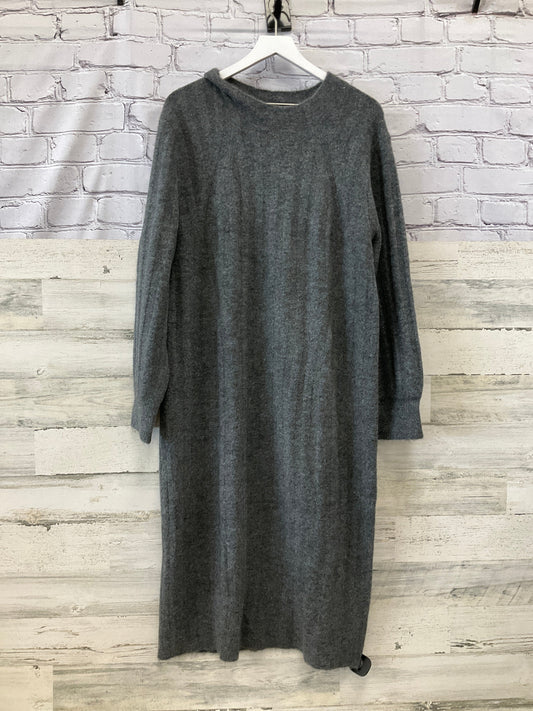 Dress Casual Midi By A New Day In Grey, Size: Xl